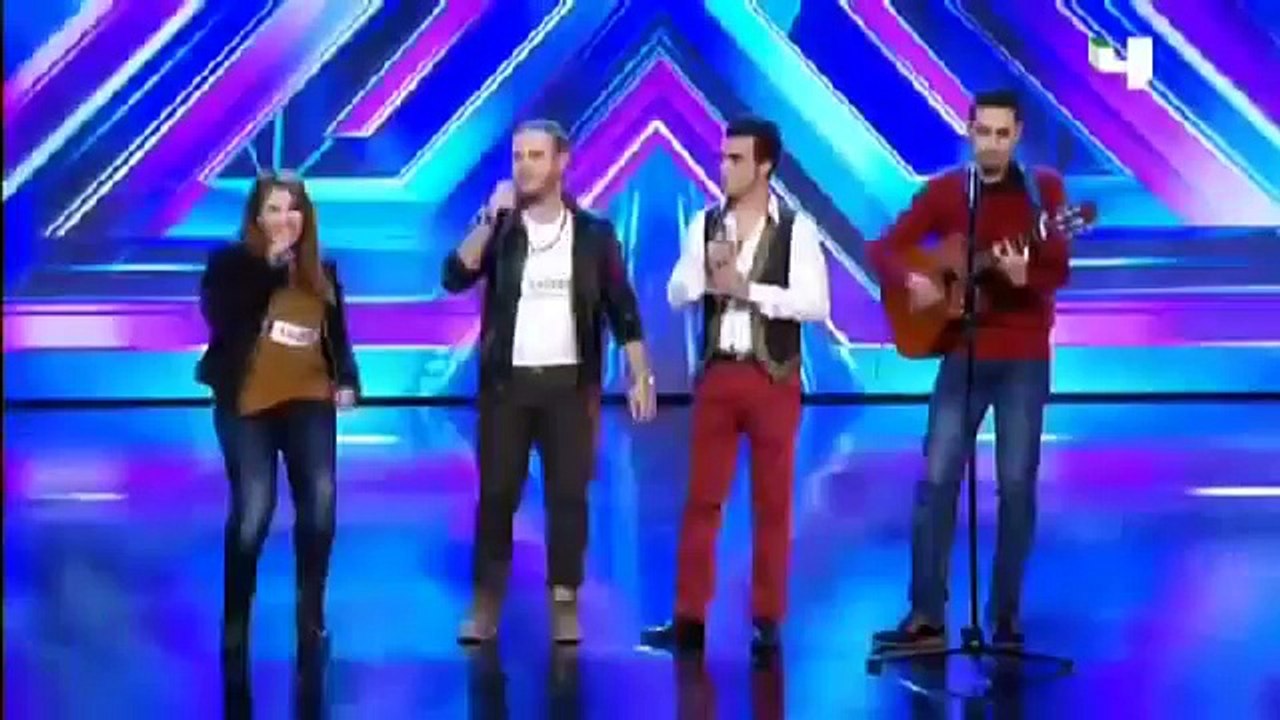 The X Factor 2015 - Ep 2 - Auditions - M5 Band - Morocco