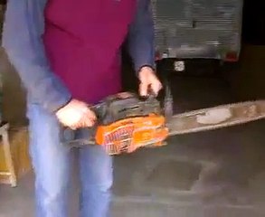 Come accendere una motosega!!!