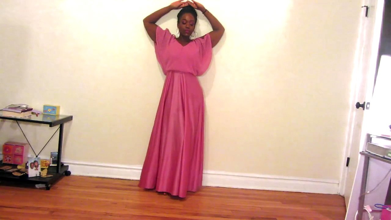 Effortlessly Flawless:OOTN Pink Gown