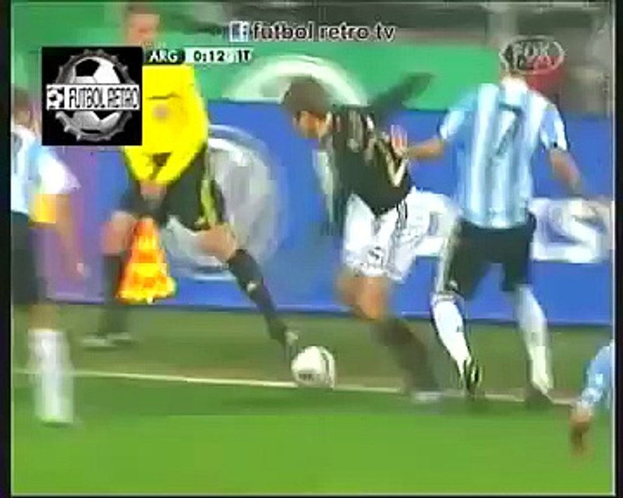Alemania 0 vs Argentina 1 Amistoso 2010 Higuain, Veron, Messi FUTBOL RETRO TV