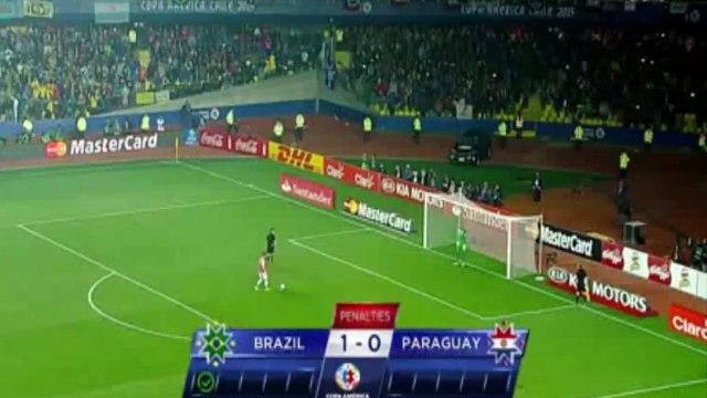 FULL Penalty Shootout Brazil vs Paraguay 1-1 (3-4) 27/06/2015 Quarter Finals Copa América 2015