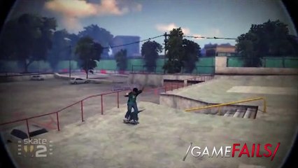 Game Fails: Skate 2 "Most relaxing fail ever"