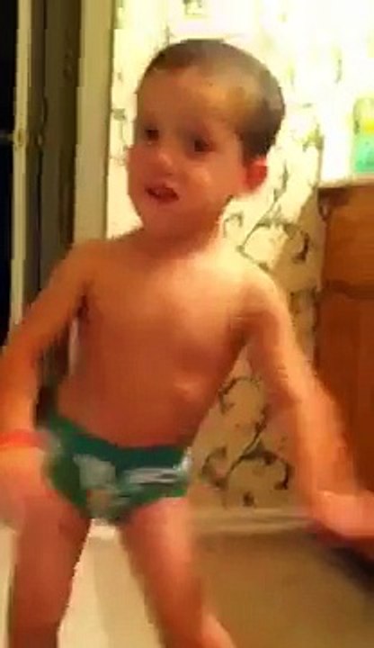 My 3 yr old son making sure his underwear don't...