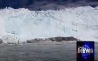Iceberg 'tsunami' off Greenland has broken free   threatening coast of Greenland