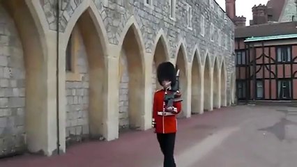 This Is Why You Should Never Try To Touch The Queen's Guard
