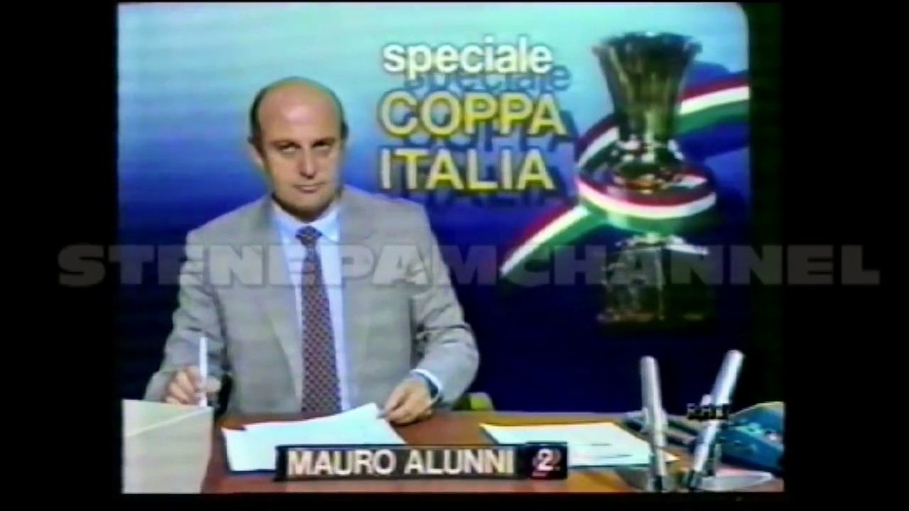 MARADONA A FERRARA IN SPAL-NAPOLI 0-2 COPPA ITALIA 1986-87 GOL SU PUNIZIONE