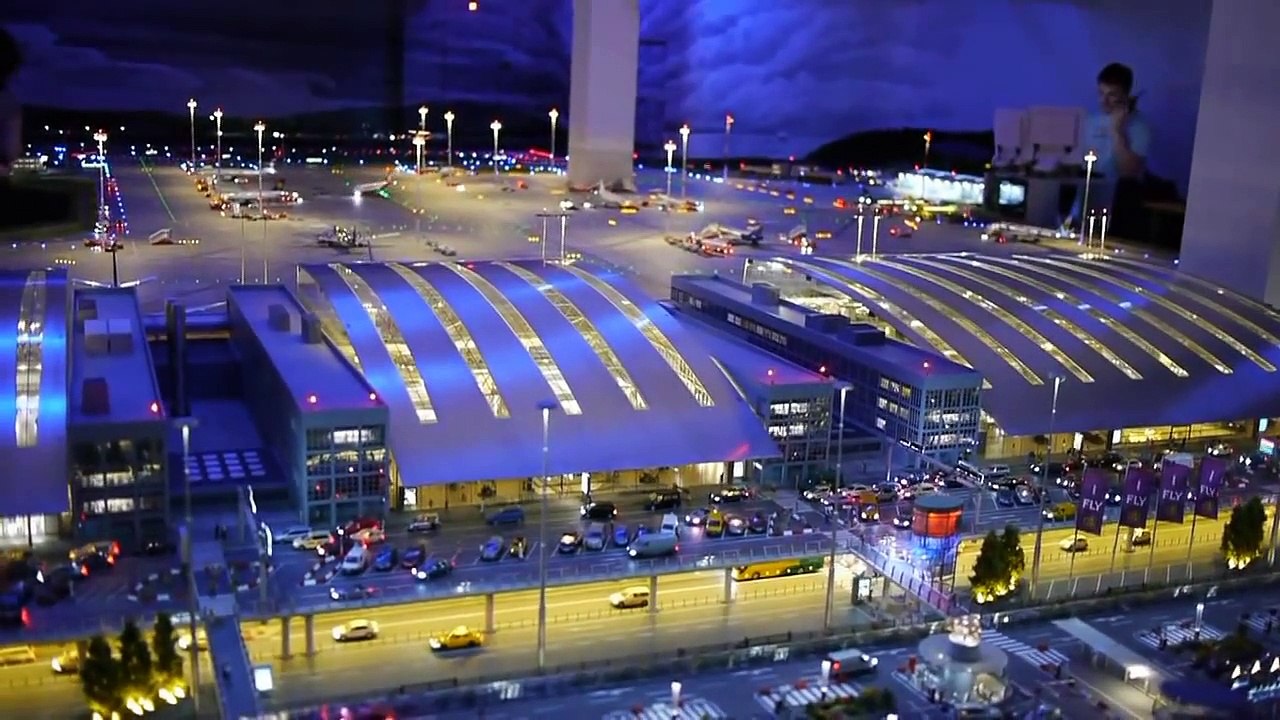 Miniatur Wunderland Hamburg - Flughafen Knuffingen