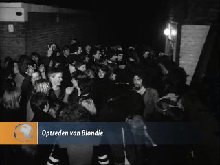 Optreden van Blondie - 1978