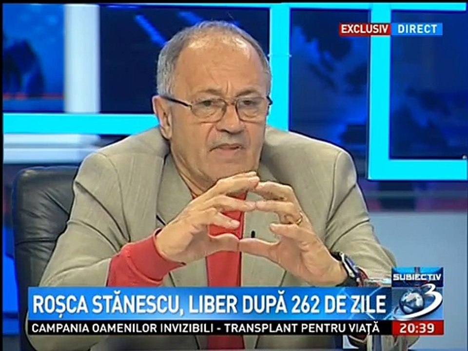 Rosca Stanescu: ROMANIA - STAT MILITARIZAT, dat pe mana SRI, arata mai rau sub Iohannis