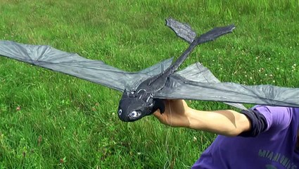 トゥース　Night Fury 13-1 (RC ornithopter ) of How to train your Dragon :Second Flight