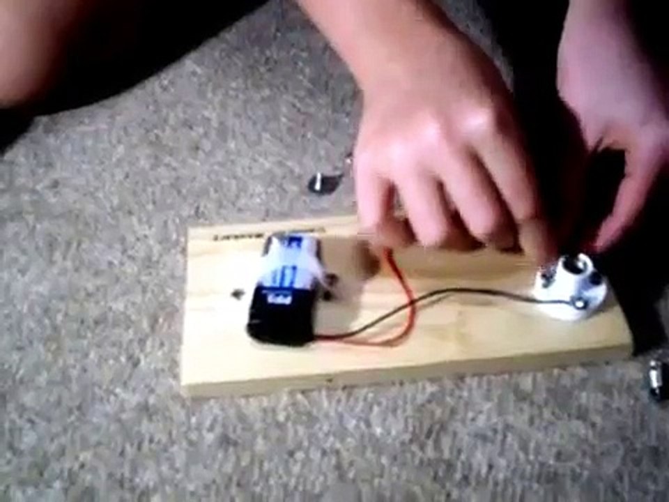Light Bulb Experiment | simple science experiments, | science experiment, | science fair