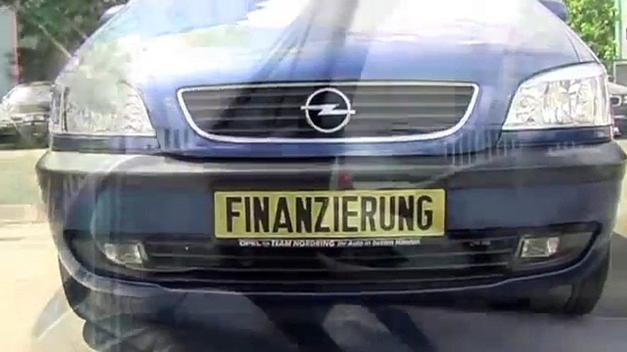 OPEL Zafira 1,6 Selection 2002er