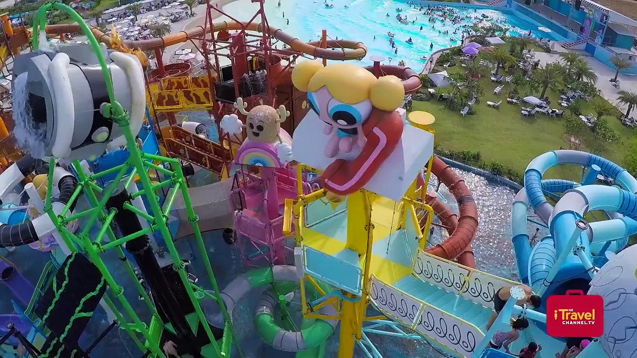 Cartoon Network Amazone Water Park in Pattaya, Thailand