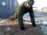 RUSKI VOJNI SKLEKOVI-Russian Army push-ups