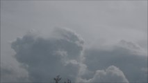 Cap clouds and lenticular 'UFO' over Poland HD