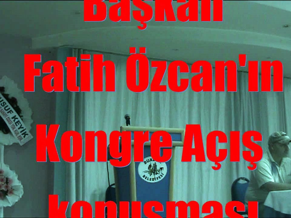 BİGAD Başkanı açış konuşması