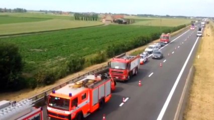British schoolchildren in Belgium bus crash