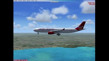 FSX: A330-300 Landing at Miami
