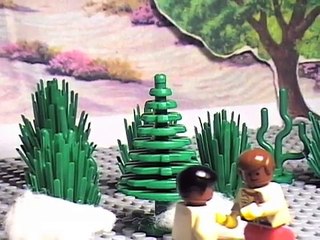 David and Goliath Lego Style