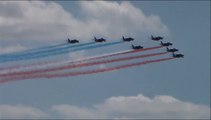 Patrouille de France et Airbus au salon du Bourget 2015