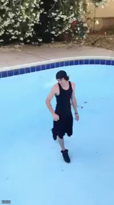 Dirty Pool Drunk Running Fail