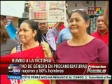 Participan miles de venezolanos en comicios internos del PSUV