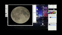 Photoshop Tutorial (German/Deutsch) Composing erstellen Teil 1 Mond in Form von Apple