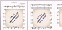 Yesterday (J.Lennon-P.McCartney) Sheet music for guitar