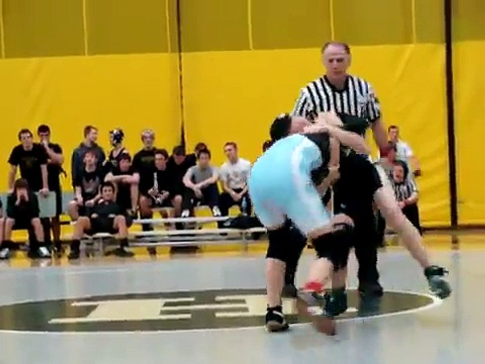 Nicola Battling the Boys - Varsity High School Wrestling in Ann Arbor, Michigan