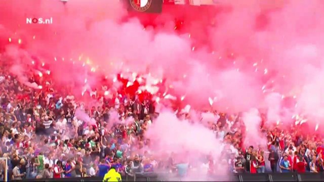 28-06-2015 Eerste training Feyenoord de overtreffende trap
