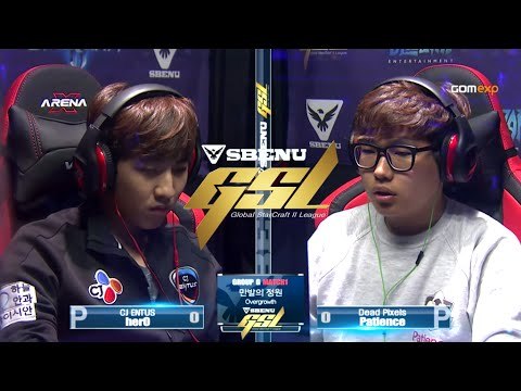 2015 SBENU GSL S2 김준호 vs 조지현 PvP Code S G조 1경기 스타2