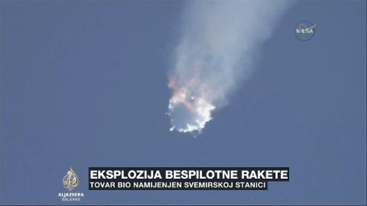 Eksplozija bespilotne rakete