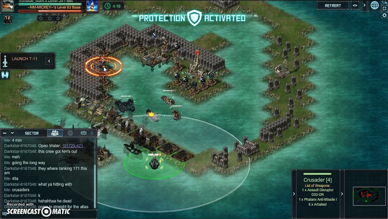Iron vs Mickey mouse noob