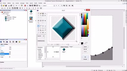 FasterDev1 - Clickteam Fusion 2.5  - Physics race game in 3 minutes