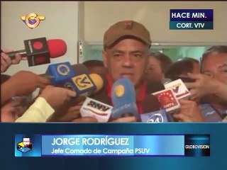 Jorge Rodríguez ejerció su derecho al voto