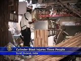Three Injured in Cylinder Blast in Western India