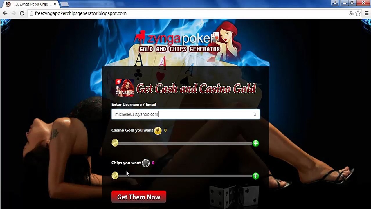 Zynga Poker Chips HACK Zynga Poker Free Chips Generator 2015