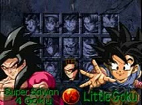 Dragon Ball GT Final Bout (SSJ4 Goku) vs (Kid Goku)