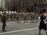 U.S. Army Field Band Practices at Inauguration Parade Rehearsal