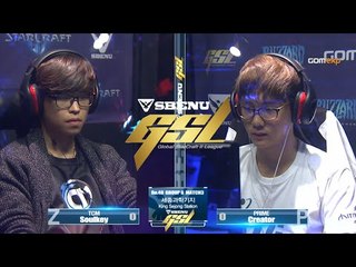 Soulkey vs Creator ZvP Code A Group G Match 3,part2 2015 SBENU GSL Season 2   StarCraft 2