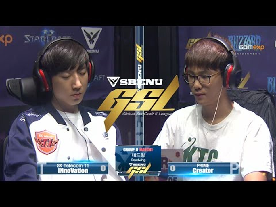 INnoVation vs Creator TvP Code S Ro32 Group D Match 1, 2015 SBENU GSL Season 2 StarCraft 2