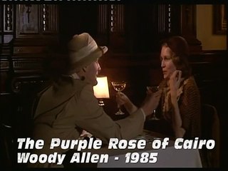 The Purple Rose of Cairo - real kisses