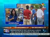 Grupos de choque agreden a manifestantes a favor de Manuel Zelaya