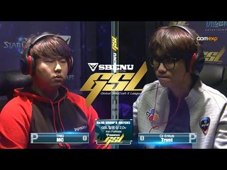 MC vs Trust PvP Code A Group H Match 3 Part2, 2015 SBENU GSL Season 2   StarCraft 2
