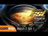 Solar vs PartinG ZvP GSL S1 Code S Ro8 Day 1 Match 2 Set 1 StarCraft 2