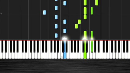 Rihanna - Four Five Seconds - Piano Tutorial (50% Speed) - Synthesia