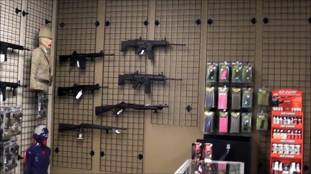 Battlefield Vegas - machine gun shooting range - Las Vegas Nevada