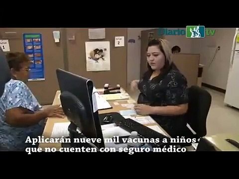 Aplicaran nueve mil vacunas a niños que no cuenten con seguro médico