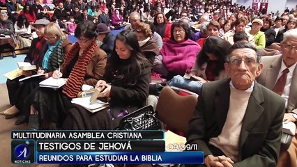 MASIVA ASAMBLEA TESTIGOS DE JEHOVA