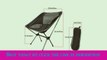 Weanas® Portable Ultralight Collapsible Moon Leisure Camping Chair with Carrying Bag for Outdoor